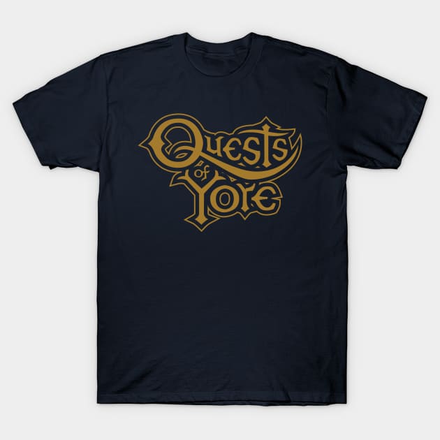 Quests of Yore T-Shirt by MindsparkCreative